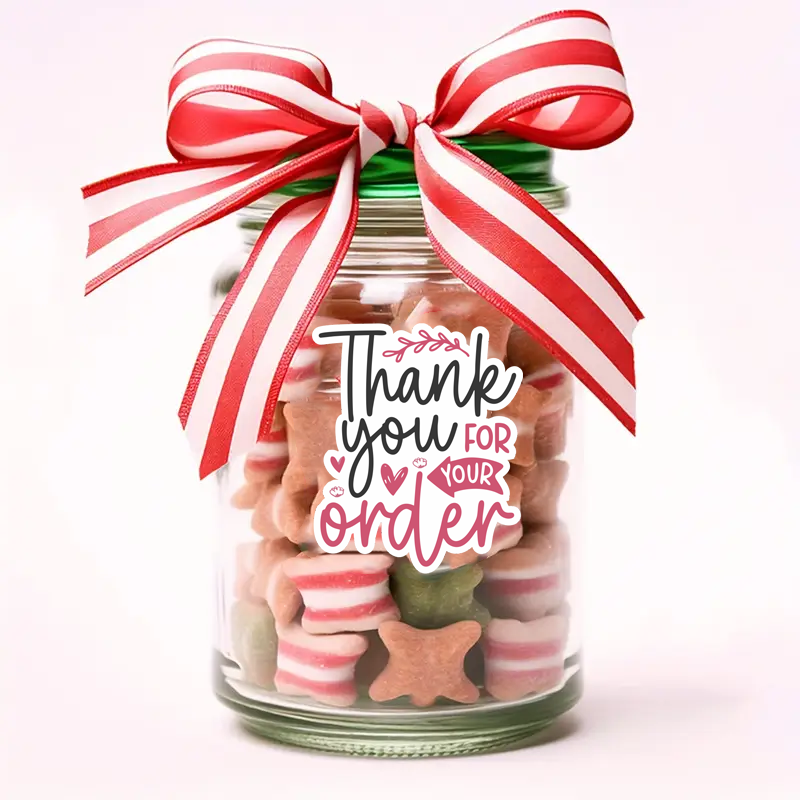 200Piece/roll  Thank You for Y - Sticker Label Roll recension och pris