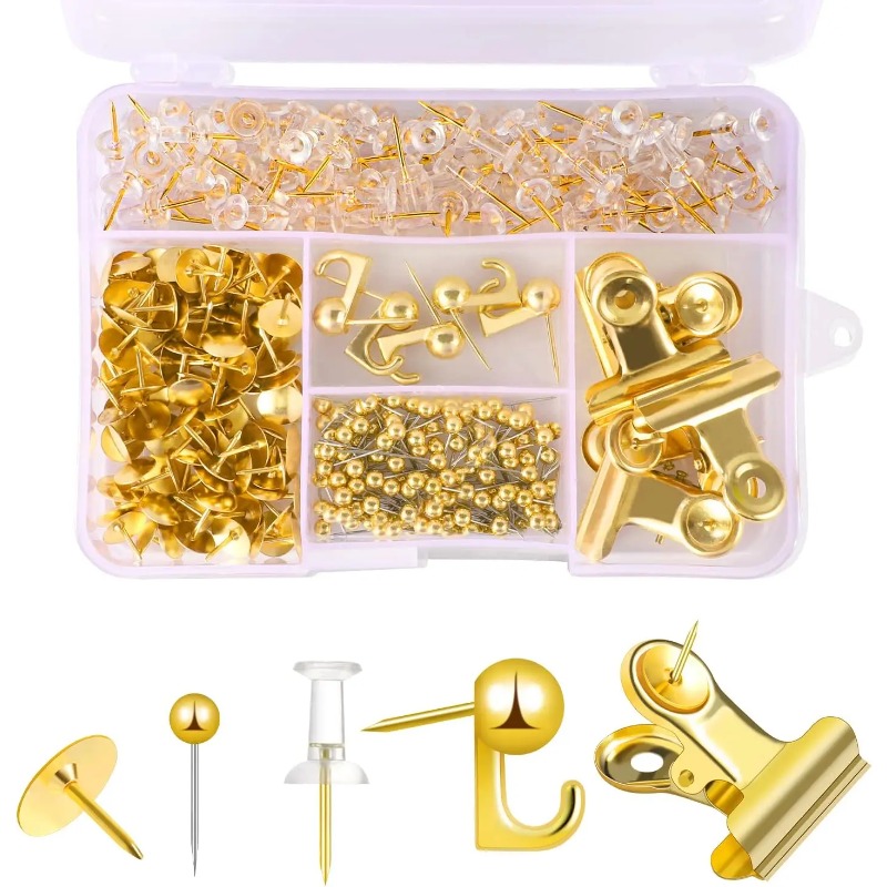 310pcs Push Pins Set Binder Pa - Binder Clip Assorted recension och pris