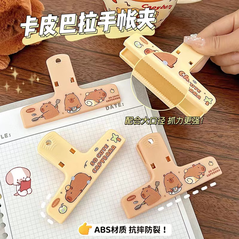 Capybara Binder Clips Kawaii P - Binder Clip Assorted recension och pris